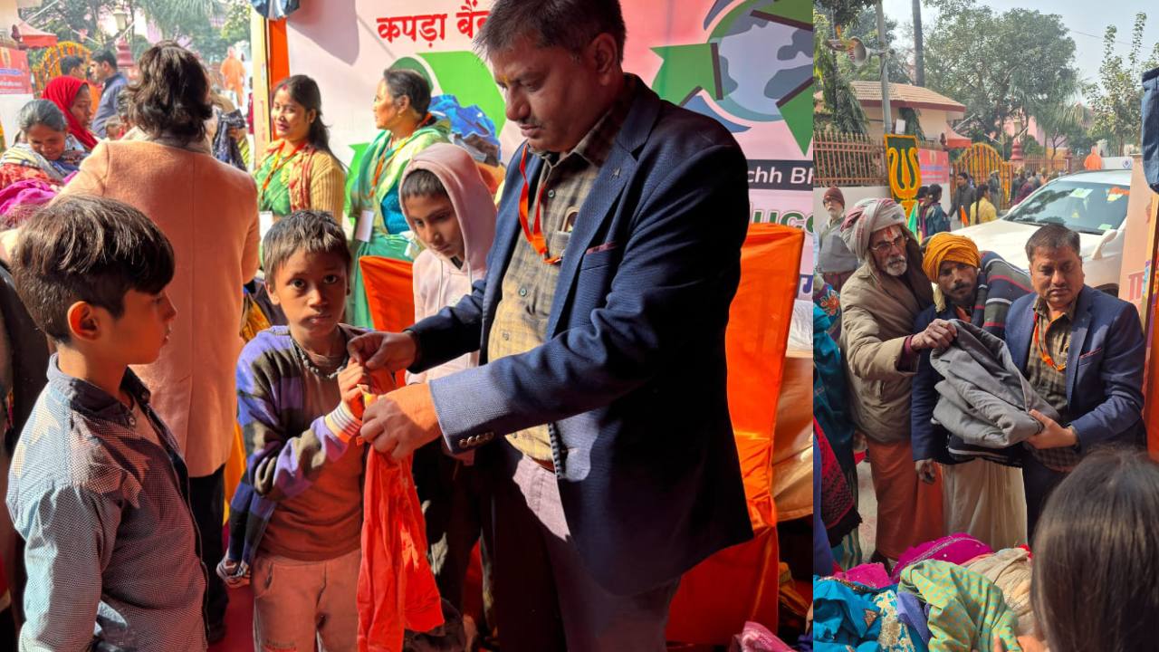 A Divine Act of Service on Makar Sankranti at Gorakhnath Temple